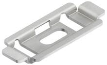 Niedax GRBP 6 F Gitterinnenbefestigungsplatte, 56x22 mm, feuerverzinkt