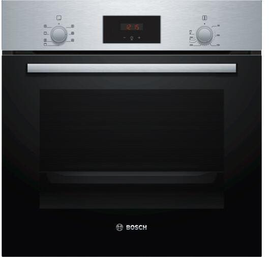 Bosch HBF133BR0 EEK: A Einbaubackofen, 60 cm breit, 66l, Grillfunktion, Granit Email, edelstahl