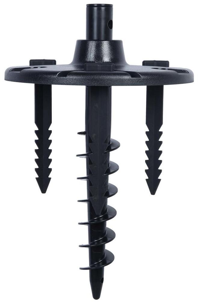 Eco-Light London Eingrabesockel für Solarmastleuchte, schwarz (9700359330)