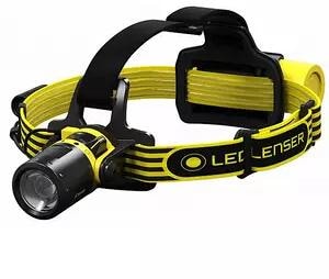 LED Lenser Fokussierbare EX-Stirnlampe für Zone 0/20, schwarz gelb (EXH8)