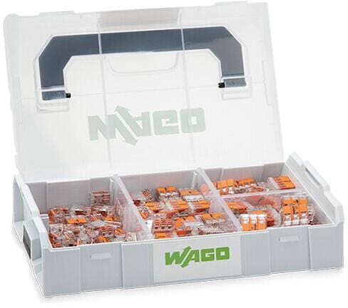 WAGO 887-959 Verbindungsklemmenset, L-BOXX Mini, Serie 221 - 4mm² & 6mm², 255-teilig