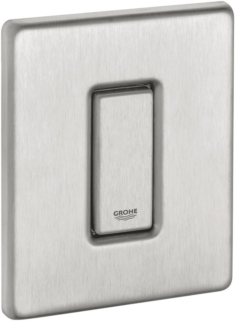 GROHE Abdeckplatte mit Drucktaste 42377, edelstahl (42377SD0)