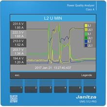 Janitza UMG 512-PRO Spannungsqualitätsanalysator, blau (5217003)
