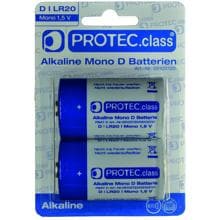 Protec.class PBAT D Mono Batterien 2er Blister 1,5V