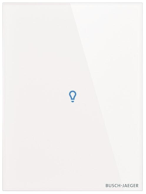 Busch-Jaeger TB/U1.2.11-CG Touch-Bedienelement, 1-fach, rechteckig, 86x115mm, Busch-tacteo (2CKA006300A1614)
