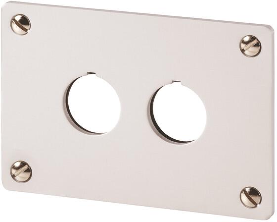 Eaton M22E2 Einbautableau, aluminium, hell eloxiert (216543)