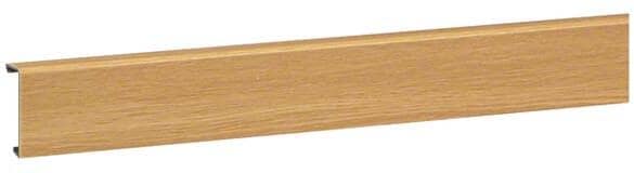 Hager SL200552D5 Sockelleistenkanal-Oberteil PVC zu SL 20x55 mm, Eiche