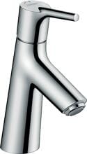 hansgrohe Talis S Einhebel-Waschtischarmatur 80 CoolStart ohne Ablaufgarnitur, Messing, 5 l/min, Chrom, (72014000)