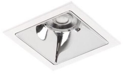 Brumberg Apollo Mini LED-Einbaudownlight, 230 V AC, 50 Hz, 4.000 K, 10,5 W, 55°, CRI > 90, quadratisch, weiß (40642174DA)