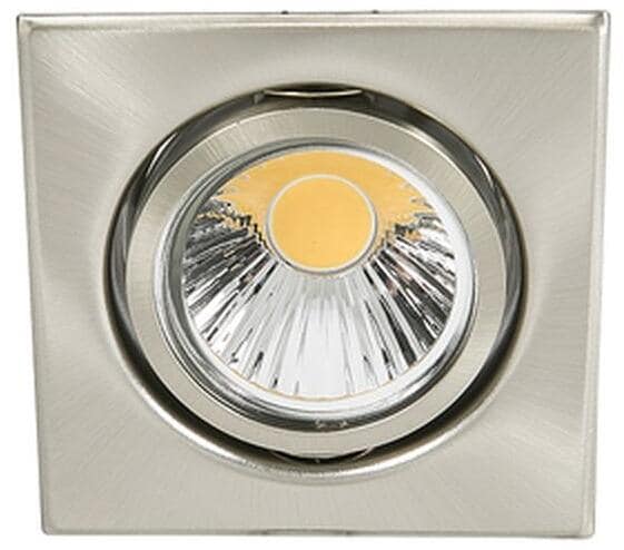 Nobile D 3830 Q Niedervolt-Einbauleuchte, schwenkbar, 11,8V, 50W, nickel-gebürstet (1760110900)