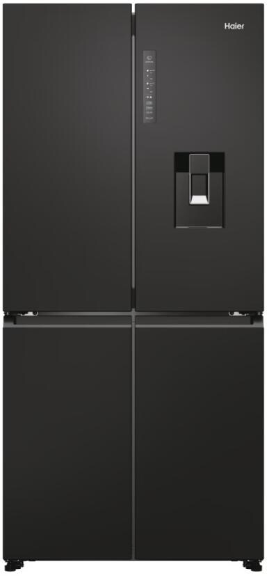 Haier HCR7818DWPT Stand Side-by-Side Kombination, 83,3 cm breit, 463 L, NoFrost, Humidity Zone, Wassertank, Wasserspender, Day Light LED, Slate black