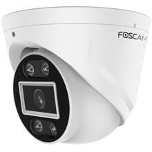 Foscam T8EP POE- Überwachungskamera, IP66, mit Scheinwerfer, mit Alarmsirene