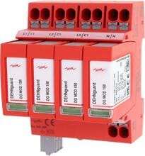 Dehn DG MP TNS 150 FM Überspannungsableiter Typ 2+3 DEHNguard MP 4-polig Uc 150V für TN-S (942408)