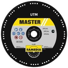 Samedia UTM 230x22.23 2.0x2 Diamant-Trennscheibe für Metall, Vakuumgelötet, schwarz (311796)