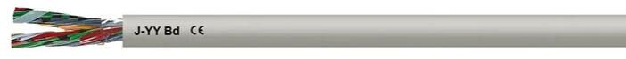 Helukabel J-YY Bd grau 6 x 2 x 0,6 mm Installationskabel für Daten- und Signalübertragung, grau, 100m (33102)