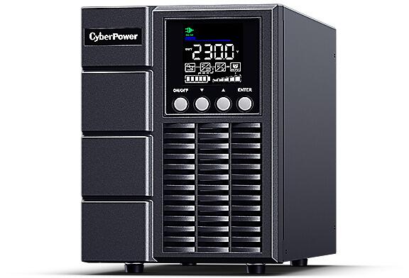 Cyberpower USV OLS 1500EA-DE USV-System, 1-Phasig, Towermontage, Online Doppelwandler, 1500 VA, 1350 W, schwarz
