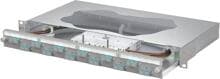 METZ CONNECT OpDAT slide2 Patchfeld splice 12xSC-D OM3, grau ( 150465BA12-F )