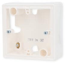Legrand 776181 Aufputzgehäuse 1-fach Creo ultraweiß