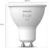Philips Hue White LED Spot, Reflektor, Doppelpack, GU10, 5,2W, 400lm, 2700K (929001953508)
