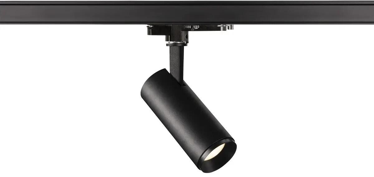 SLV NUMINOS DALI S, 3 Phasen System Leuchte, 4000K 24°, schwarz/schwarz (1004378)