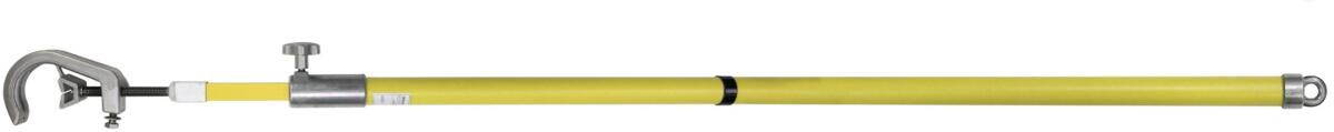 Dehn ESTC PSK 5000 SN7249 Phasenschraubklemme mit großem Klemmbereich und teleskopischer Erdungsstange, L 2875-5200mm, NIRO (769511)