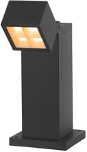 SLV S-CUBE Stehleuchte, IP65, 2700/3000K, PHASE dimmbar, anthrazit 