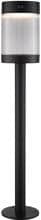 Nordlux Coupar Solar Pollerleuchte, IP44, 3.2W, 150lm, 3000K, schwarz (2518228003)