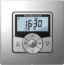 Rademacher 9498-AL DuoFern HomeTimer, inkl. Abdeckrahmen, aluminium (32501381)