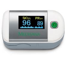 Medisana PM 100 Pulsoximeter, Displayhelligkeit einstellbar, 6 Darstellungen, Bluetooth, weiß
