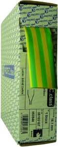 Protec.class PSB-GG64 Schrumpfschlauch grün/gelb, 6,4-3,2 mm, 10 m (05103104)