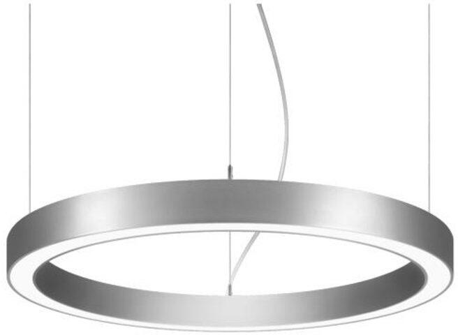 Brumberg BIRO CIRCLE LED-Pendel-Ringleuchte, D=1200mm, H=100mm, 117W, 12235lm, 3000K, direkt/indirekt, schaltbar, Betriebsgerät, silber (13543163)