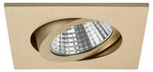 Brumberg LED-Einbaustrahler 21W, 230V, eckig, schwenkbar, champagner matt (12279633)