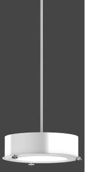RZB Toledo Flatliner LED Pendelleuchte DALI, 1400lm, 4000k, 17W (901633.002.1.76)