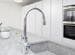 Clage Celsius Arc AIO Armatur für Zip HydroTap BCS: AIO All-In-One, chrom glänzend (4100-44524)