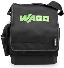 Wago 206-3000 Werkzeugtasche, leer, kompatibel zu L-BOXX Micro und Mini, Kapazität 12 kg, schwarz