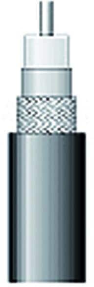 braun teleCom HD 103 Koaxialkabel, KlasseA+, 110,dB, 862 MHz = 18,6 dB, Länge 100 m, weiß (49910)