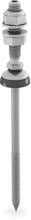 K2 Systems Solarbefestiger M10x50, Dichtscheibe, silber