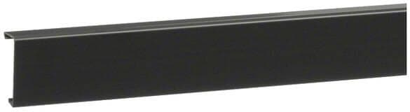 Hager SL2005529011 Sockelleistenkanal-Oberteil PVC zu SL 20x55 mm, graphitschwarz