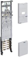 Hager ZH3EL22T Komplettfeld, universZ, 2 Zählerplätze, BKE-I, H=1050mm, 1-Feld