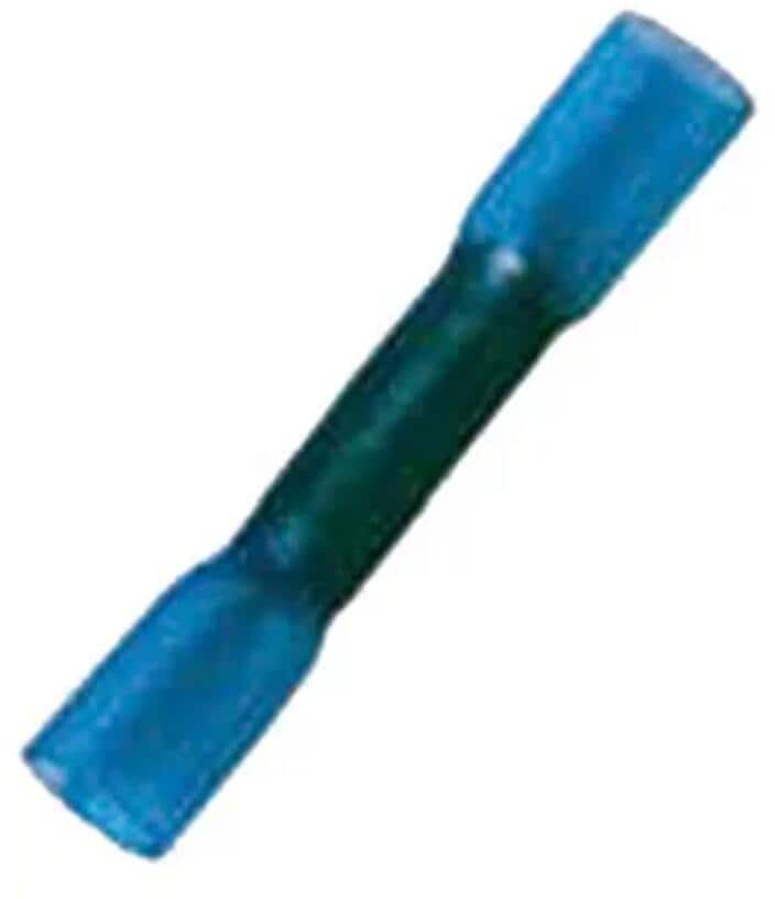 Intercable ICIQ2WSV isol. Stoßverbinder, 1,5-2,5qmm, blau, mit Schrumpfisolation (180912)