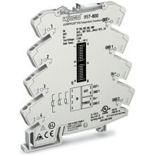 Wago 857-800 Temperaturmessumformer für RTD Sensoren, 24VDC, lichtgrau