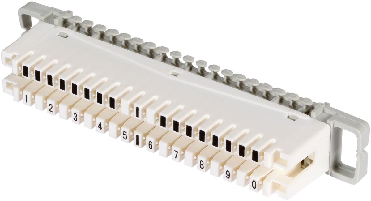 EFB-Elektronik LSA-Trennleiste 2/10 zu 10DA mit Farbcode (46005.1F)