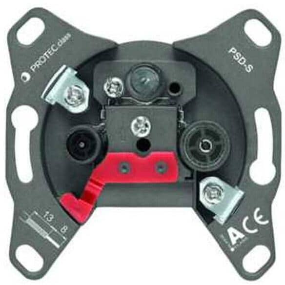 Protec.class PSD-D14 3-Loch SAT Antennendose, 14 dB (05103004)