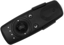 Shelly Blu Remote Contro ZB Fernbedienung, Bluetooth, Zigbee, 4 Kanäle, Gestensteuerung, Scrollrad, inkl. Halterung, schwarz