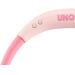 Unold 86694 Breezy Pink Nackenventilator, 1,2W, 3-stufige Geschwindigkeitsregelung, LED-Kontrollleuchte, rosa