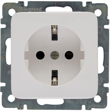 Legrand 776222 Steckdose (SL) Kinderschutz Creo Pro 21/Galea ultraweiß