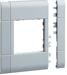 Hager Rahmenblende modular für BRH,BRA, BRS Brüstungskanal, 120 mm Oberteil, halogenfrei