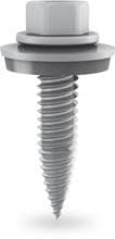 K2 Systems Schraube mit Dichtscheibe, 6x25mm, sechskant, edelstahl (1005207) (Inhalt: 160 Stk.)