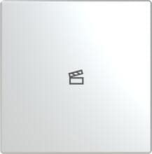 Busch-Jaeger LFST/A.1.63.11-866 Taster für Keypad, pur edelstahl, 1-fach, Symbol Szene, edelstahl (2CKA006199A0097)