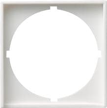 Zwischenplatte mit rundem Ausschnitt für Geräte mit Abdeckung (50 x 50 mm) Gira 028103